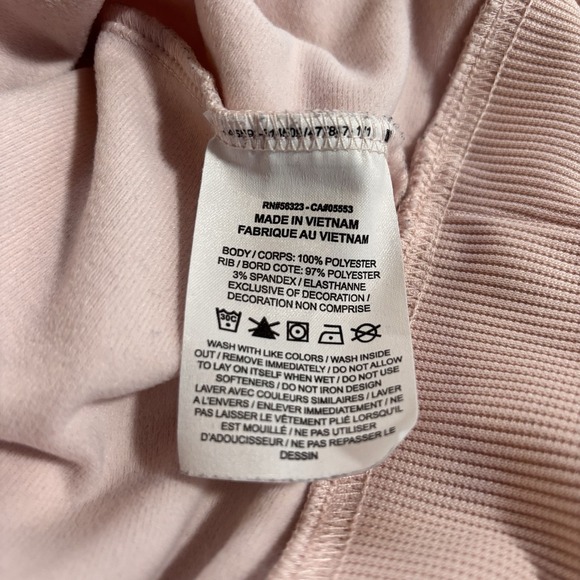 Nike Track Jacket Womens Medium Heritage Pink 90s Retro Pink Athleisure Sporty - Picture 9 of 9